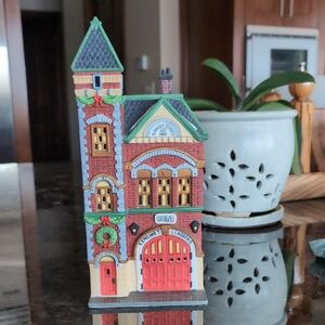 department 56 Heritage Village Red Brick Fire Station
